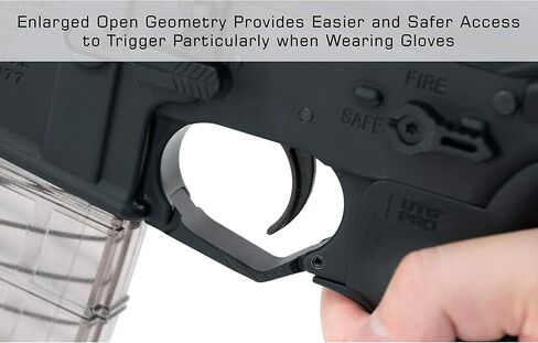 UTG Oversized Trigger Guard, Matte Black in Saudi Arabia