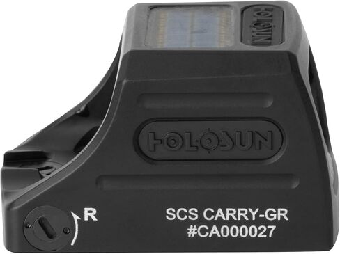 HOLOSUN أخضر متعدد الشبيكات، مغلق، ألومنيوم، شحن بالطاقة الشمسية K قطع مسدس صغير (SCS-Carry-GR) in Saudi Arabia