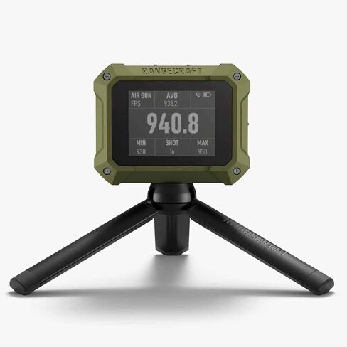Rangecraft Velocity Pro Radar Chronograph w/ 2.4" Display, Bluetooth Connectivity with App for Real-Time Projectile Speed Readings in Kuwait