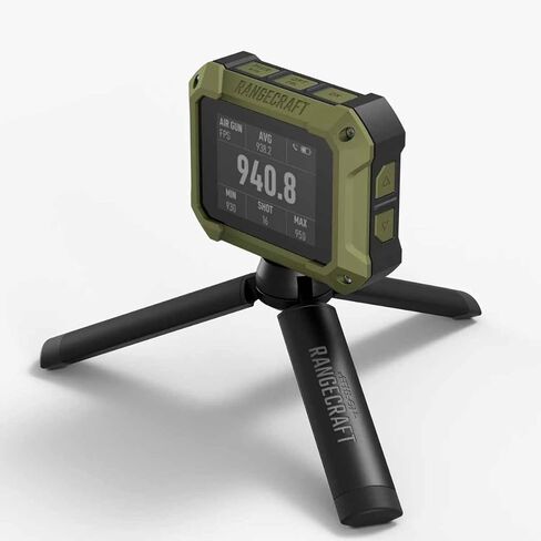 Rangecraft Velocity Pro Radar Chronograph w/ 2.4" Display, Bluetooth Connectivity with App for Real-Time Projectile Speed Readings in Kuwait