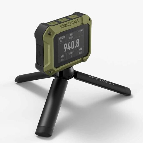 Rangecraft Velocity Pro Radar Chronograph w/ 2.4" Display, Bluetooth Connectivity with App for Real-Time Projectile Speed Readings in Kuwait