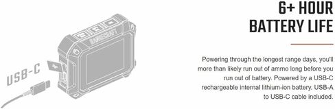 Rangecraft Velocity Pro Radar Chronograph w/ 2.4" Display, Bluetooth Connectivity with App for Real-Time Projectile Speed Readings in Kuwait