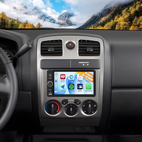 2G+64G Car Stereo for Chevrolet Chevy Silverado 2003-2006, Colorado 2004-2012, GMC Sierra Yukon 2003-2006, 7" Android Car Radio with Wireless CarPlay Android Auto Bluetooth GPS WiFi FM Backup Camera in Saudi Arabia