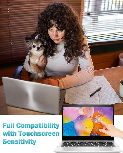 F FORITO 2-PACK 15.6 Inch Laptop Crystal Clear Screen Protector, Notebook Computer Screen Guard Protector Compatible with HP/DELL/Asus/Acer/Samsung/Lenovo/Toshiba with 16:9 Aspect Ratio Laptop in Saudi Arabia