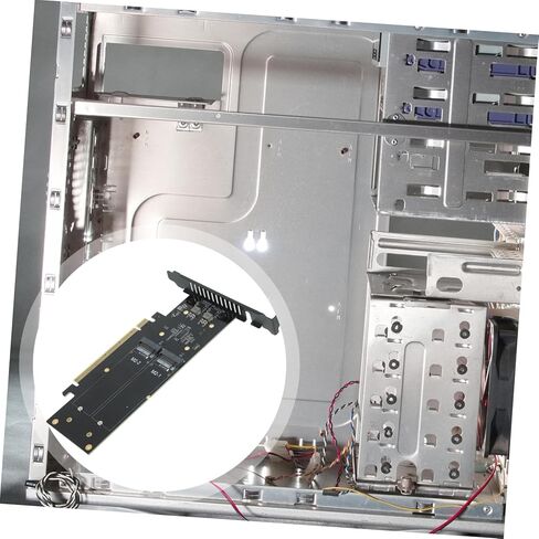 Veemoon Nvme Port Pci E محول بطاقة محول SSD عالي السرعة مع توسيع مستقر سهل التركيب محول Pci Express لتعدين البيانات وتطبيقات معالجة الفيديو in Kuwait