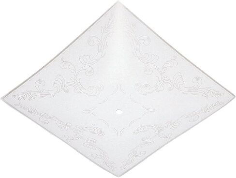Westinghouse 12 In. White Square Floral Design Ceiling Diffuser Pack of 12 in Saudi Arabia