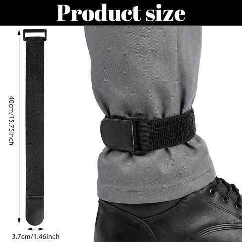 2 PCS Boot Snake Boot Straps for Cowboy Boots Adjustable Elastic Cowboy Boot-Straps Pant Leg Strap for Hiking Biking Hunting Sports Outdoor in Saudi Arabia