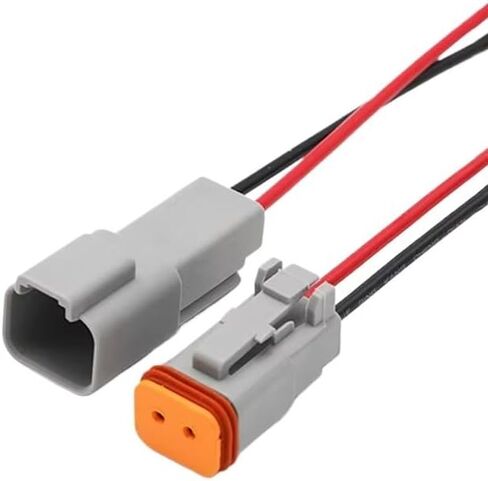 Cars Connectors 5Sets Connector Male Female Connectors 2-Pin 04-2p 06-2s 8202612040,Sealable(Wire- Female) in Saudi Arabia