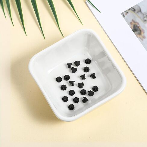 3.5 mm Rubber Dust Plugs Caps Protector, 20 PCS Anti-Dust Headphone Jack Dust Plugs Cover Small Rubber Protector for Earphone, Mobile Phone, Laptop, Desktop Computer (Black) in Kuwait