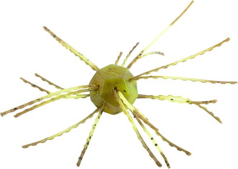 Strike King Tumbleweed Floating Fishing Lure, Finesse Creature Bait, 3-Inches, 4-Pack in Saudi Arabia