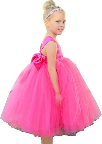 Sweetheart Neck Top Tutu Junior Flower Girl Dress Christening Ceremony 201 in Saudi Arabia