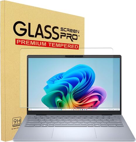 YINOVEEN واقي شاشة من الزجاج المقوى مقاس 14 بوصة لجهاز Dell 14 Plus 2 في 1 DB04250/DB04255، Dell 14 Plus Laptop DB14250/DB14255 Laptop، 9H، واقي شاشة من الزجاج المقوى in Saudi Arabia