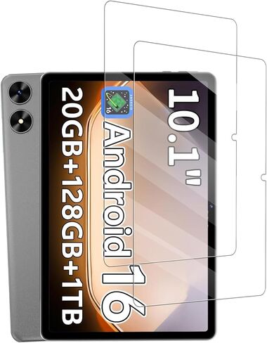 Screen Protector for DigiLand S10 Android 14 Tablet 10.1 Inch, Anti-Scratch 9H Tempered Glass Film Easy to Install, No Bubble, 2-Pack in Saudi Arabia