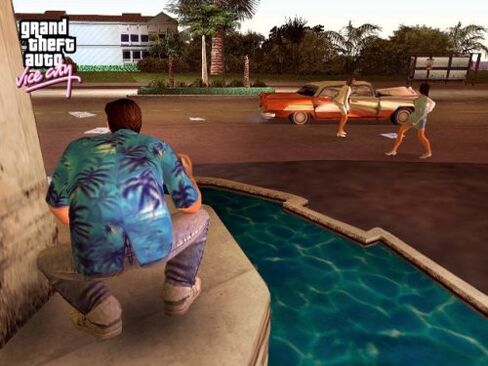 GTA: Vice City - بلاتينيوم [بلاي ستيشن 2] (متجددة) in Kuwait