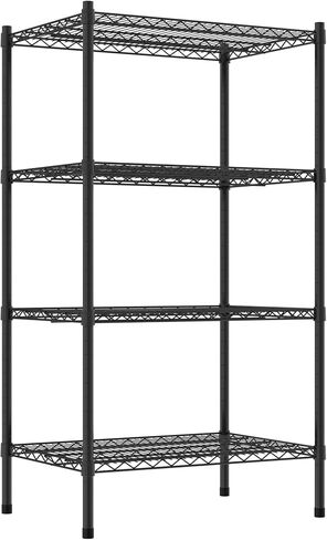 Commercial NSF Listed Green Epoxy Stationary Wire Shelving Kit 24" x 24" x 54", with 4 Shelves Perfect for Warehouse, Walk-in Refrigerator, Freezer, Grocery Store, Restaurant, Dishroom in Saudi Arabia