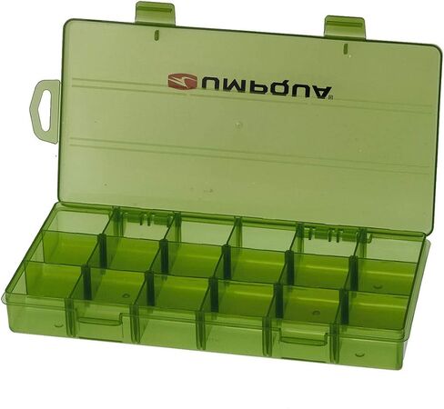 Umpqua Bug Locker Fly Box 3618 SM Olive 3618 SM (9 1/8 in x 4 3/8 in x 1 1/4 in) in Saudi Arabia