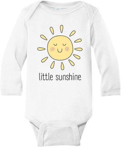 Kids Tshirt Baby Onesie® Little Sunshine Baby Bodysuit Newborn Outfit Baby Shower Gift in Saudi Arabia