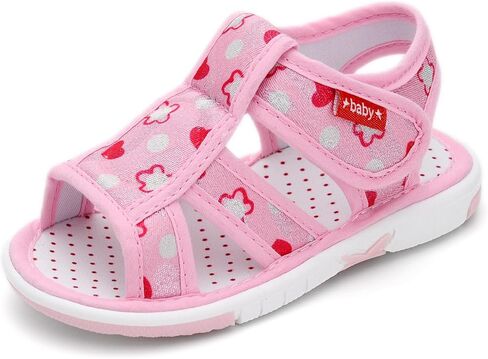 OAISNIT Baby Boy Girl Summer Sandals Infant Squeaky Shoes Lightwight Non-Slip Toddler First Walker in Saudi Arabia