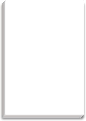 Half Letter Blank Paper, A5 100 Sheets/200 Pages Printer Paper, Unpunched, Blank Copy Paper, 100gsm, White, 5.8'' x 8.2'' in Saudi Arabia