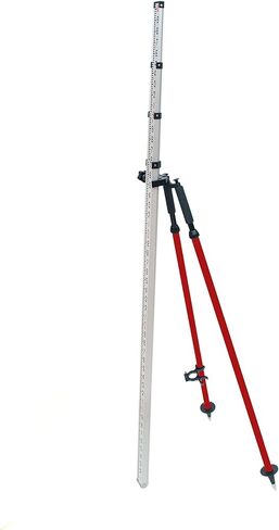 AdirPro Grade Rod Bipod - قضيب تسوية Bipod مع نظام قفل تحرير الإبهام (أحمر) in Saudi Arabia