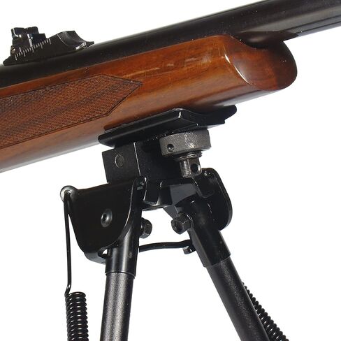 UTG Tactical OP Bipod, Rubber Feet, Center Height 8.3"-12.7", Black in Saudi Arabia