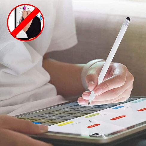Universal Stylus Pen 2 in 1 Capacitive Stylus Pen with Round Tip High Sensitivity and Precision Touch Screen Pen Touch Screen Devices for All Capacitive Touch Screen Cell Phones Tablets Laptops16 cm in Saudi Arabia
