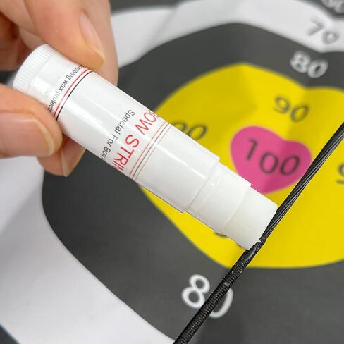 5 Pieces Bow String Wax, Protective Bowstring Waterproof Rail Lube for Crossbow Recurve Compound Bow, Archery Bowstring Wax Reduce Friction and Prevent Fraying in Kuwait