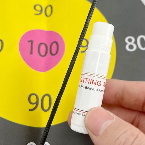 5 Pieces Bow String Wax, Protective Bowstring Waterproof Rail Lube for Crossbow Recurve Compound Bow, Archery Bowstring Wax Reduce Friction and Prevent Fraying in Kuwait