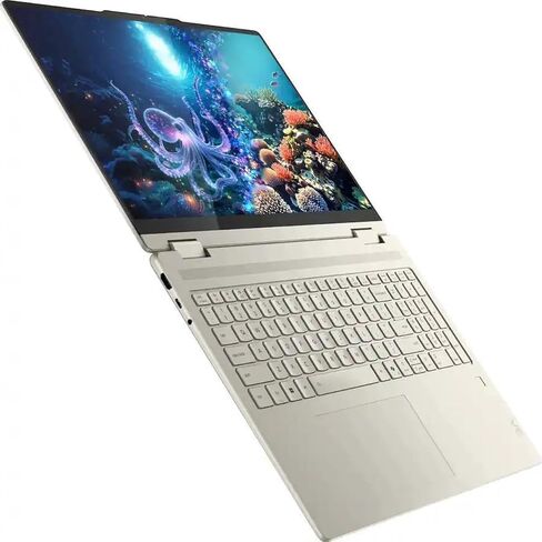 Lenovo Yoga 7 2-in-1 Copilot+ PC 16 بوصة WUXGA كمبيوتر محمول بشاشة تعمل باللمس | AMD Ryzen AI 5 340 | AMD Radeon 840M | بصمة الإصبع | إضاءة خلفية | ذاكرة الوصول العشوائي 16 جيجابايت DDR5 | 512 جيجابايت SSD | Windows 11 Home | حزمة مع محور USB 3.0 in Saudi Arabia