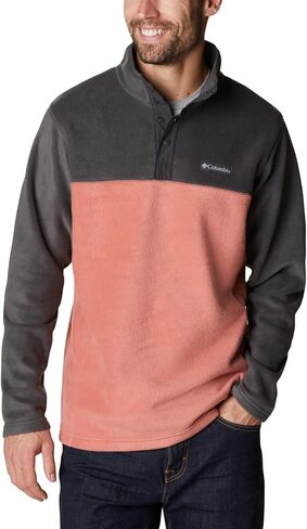 Columbia Mens Steens Mountain Half Snap Fleece Jacket, Collegiate Navy/Dark Mountain, Medium in Saudi Arabia