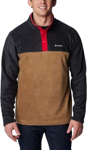 Columbia Mens Steens Mountain Half Snap Fleece Jacket, Collegiate Navy/Dark Mountain, Medium in Saudi Arabia
