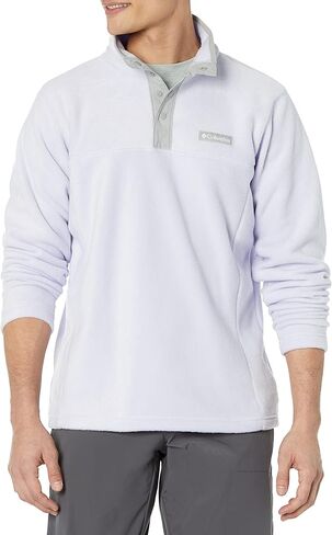 Columbia Mens Steens Mountain Half Snap Fleece Jacket, Collegiate Navy/Dark Mountain, Medium in Saudi Arabia
