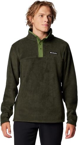 Columbia Mens Steens Mountain Half Snap Fleece Jacket, Collegiate Navy/Dark Mountain, Medium in Saudi Arabia