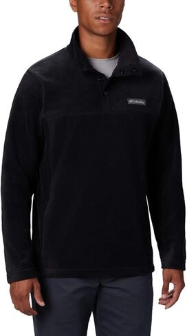 Columbia Mens Steens Mountain Half Snap Fleece Jacket, Collegiate Navy/Dark Mountain, Medium in Saudi Arabia