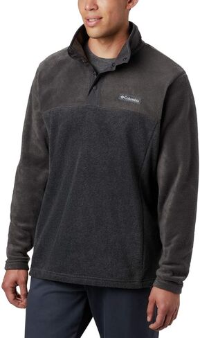 Columbia Mens Steens Mountain Half Snap Fleece Jacket, Collegiate Navy/Dark Mountain, Medium in Saudi Arabia