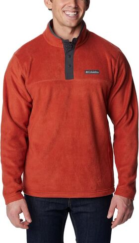 Columbia Mens Steens Mountain Half Snap Fleece Jacket, Collegiate Navy/Dark Mountain, Medium in Saudi Arabia