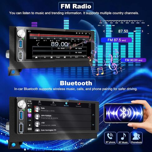 64G 5GWiFi Upgrade Car Radio for Dodge Ram 1500/2500/3500 1994-2002, Jeep Wrangler 1997-2002, Cherokee 1997-2001, 6.86inch Grand Cherokee Stereo Touch Screen Carplay Android Auto GPS FM Fast Charger in Saudi Arabia
