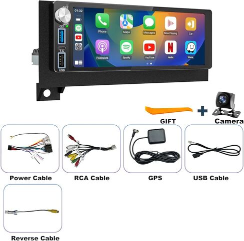 64G 5GWiFi Upgrade Car Radio for Dodge Ram 1500/2500/3500 1994-2002, Jeep Wrangler 1997-2002, Cherokee 1997-2001, 6.86inch Grand Cherokee Stereo Touch Screen Carplay Android Auto GPS FM Fast Charger in Saudi Arabia
