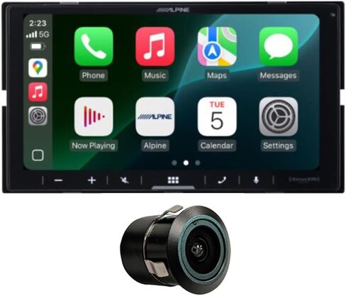 Alpine iLX-W770-M جهاز استقبال الوسائط المتعددة الرقمي مع CarPlay وAndroid Auto وكاميرا لوحة ترخيص DICA in Saudi Arabia