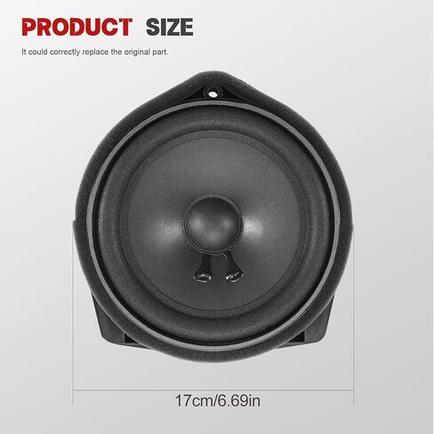 Front Door Speaker Assembly for Civic 2006-2011, Accord 2008-2013 Driver & Passenger Side Replaces VEC00208 VEC00209 39120TA0A01 Audio Speaker Kit in Saudi Arabia