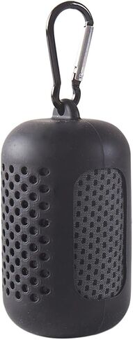 Portable Cooling Towel, Festivalment Cooling Microfiber Workout Breathable Ice Towels (Black) in Saudi Arabia