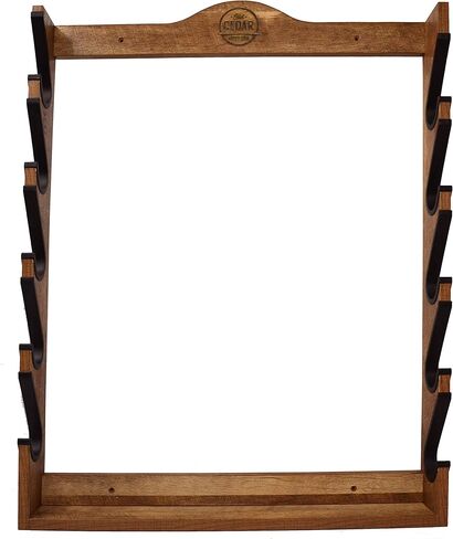 Old Cedar Outfitters Wall-Mounted Gun Rack for Long Guns, Rifles and Shotguns with Protective Sleeves - Four Capacity in Kuwait