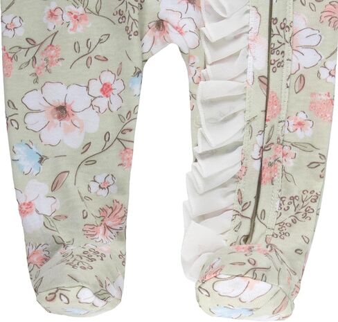 مجموعة ملابس بيبي إيسينشالز للفتيات الصغيرات، 4 قطع، أحذية رومبير وعصابة رأس - مجموعة هدايا ملابس الأطفال لجميع المواسم in Kuwait