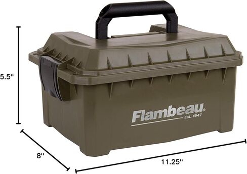 Flambeau Outdoors 7415SB Shotshell Ammo Can، مخزن ذخيرة محمول، قياسي in Saudi Arabia