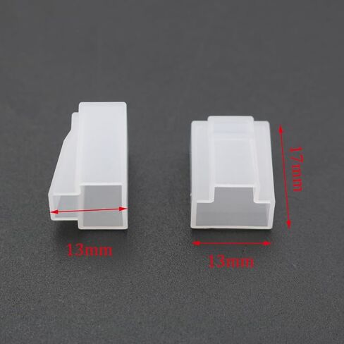 ZYAMY 50PCS RJ45 Connector Dust Covers Plug Protectors for Printer Ethernet Cable Ports Network Cat5e Cat6 Cat7 Plastic Sleeves Universal Indoor Outdoor Connectors in Saudi Arabia