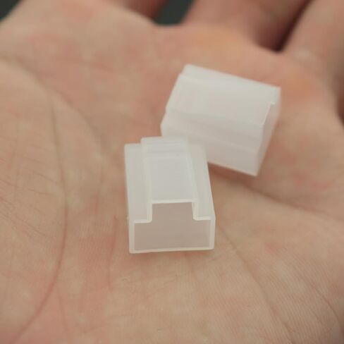 ZYAMY 50PCS RJ45 Connector Dust Covers Plug Protectors for Printer Ethernet Cable Ports Network Cat5e Cat6 Cat7 Plastic Sleeves Universal Indoor Outdoor Connectors in Saudi Arabia