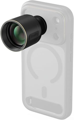 عدسة SmallRig 2X Telephoto لهاتف iPhone 17/16/15 Pro Max، عدسة تكبير 2X HD مع حامل على شكل حرف T لحافظة الهاتف، متوافقة مع كاميرا Telephoto للهواتف الذكية 4x/5x/8x - 5920 in Saudi Arabia