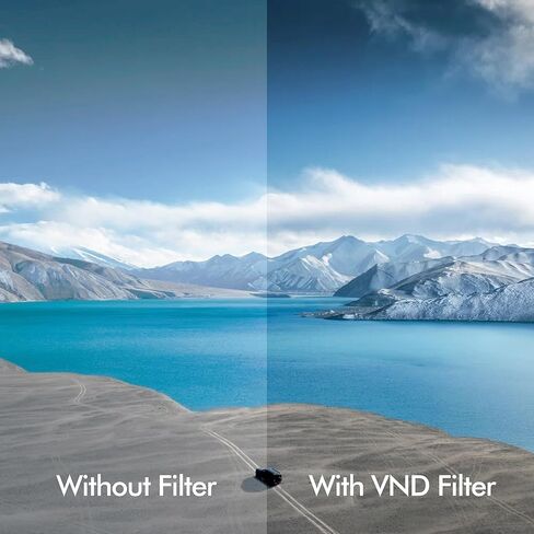 مرشح عدسة ND2-ND32 ND مغناطيسي متغير (VND 1-5 توقفات) لهاتف iPhone 17 Pro/Pro Max - مرشح تأثير الكثافة المحايدة (يتطلب حافظة GiAi المغناطيسية - تباع بشكل منفصل) in Saudi Arabia