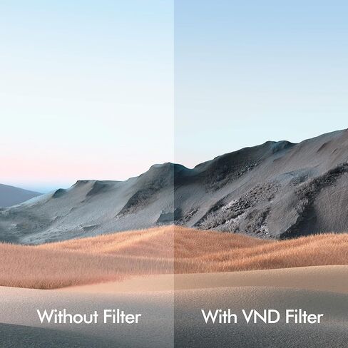 مرشح عدسة ND2-ND32 ND مغناطيسي متغير (VND 1-5 توقفات) لهاتف iPhone 17 Pro/Pro Max - مرشح تأثير الكثافة المحايدة (يتطلب حافظة GiAi المغناطيسية - تباع بشكل منفصل) in Saudi Arabia