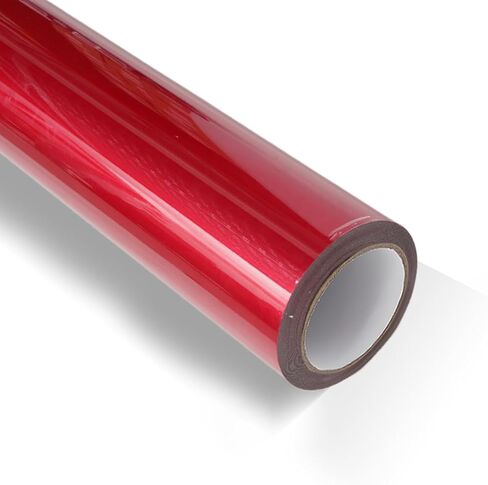 5FT x 50FT Car Wrap Vinyl Film with PETLiner - Low Tack Adhesive for Bubble.Free, Repositionable DlY ApplicationGlossy Finish, UV Protection Self-Healingfor Car SUV Truck ((Liquid Dragon Blood) in Saudi Arabia